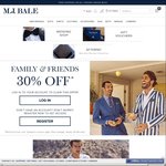 M.j Bale - 30% off Full Priced Items