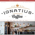 $10 off and Free Shipping - Ignatius Coffee ($19.95/500g Delivered)