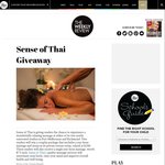 Win 1 of 2 Couples Package (1 Hour Massage + Steam) or 1 of 3 One Hour Massages from Sense of Thai & The Weekly Review (VIC)