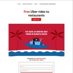Free Uber Ride up to $10 to Restaurants (Melbourne Only, Min Spend $50)