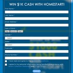Win $1,000 Cash from HomeStart @ Nova (WA Only)