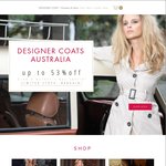 50%+ off Winter Coats @ DesignerCoats.com.au
