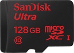 SanDisk 128GB Ultra 80MB/s Micro SD $59@JW Computers