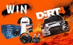 Win a DiRT 4 Prize Pack (DiRT 4 on PS4/ Thrustmaster T300RS Steering Wheel/ DiRT 4 Puma T-shirt) from Bandai Namco AU