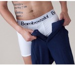 30% off Sitewide for 48 Hours + 2 for 1 Deal on White Bamboozld Trunks ($29.95) @ Pussyfoot Socks