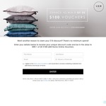 Win 1 of 20 $100 L&M Home Online Vouchers from House of Home