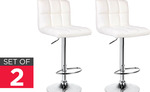 Kogan Pair of Bar Stools White $89 + Shipping (See Details to Get Shipping for $1)