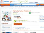 Mario Kart Plus Wii Wheel (Wii) $49.99 + Shipping @ MightyApe.com.au