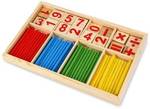 Wooden Montessori Mathematics Material Learning Tool Toy for Kids US $3.39/AU $4.31 @ GearBest