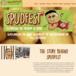 [WA] Free Bag of Spuds @ All Spudshed Stores - 18th & 19th Nov + Free Spudshed Tattoo Stickers + Free Balloons