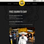 Free Burrito  Wednesday (29/11) in Coffs Harbour, NSW & Thursday (30/11) in Burleigh, QLD @ Guzman Y Gomez 