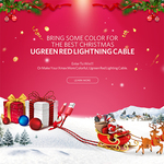 Win a 20000mAh Power Bank Worth up to $56.99 or 1 of 50 3ft Red Lightning Cables from Ugreen