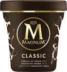 Magnum Tub Ice Cream 440ml - Classic | Almond | White $4.25 Each (Was $8.50) @ Woolworths