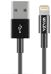 WAZA MFi Certified Lightning Cable for iPhone Charger Cable (3 ft) White or Black Colour US $4 (~AU $5.21) Delivered @ LITB