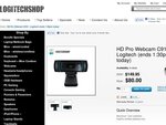 Logitech HD Pro Webcam C910 - $80 Shipped RRP $150 (Back up! till 6PM AEST)