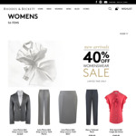 40% off Rhodes & Beckett Womenswear, Online or Melbourne Stores Only