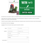 Win 1 of 5 Young Living Dino Land Ultrasonic Diffuser & Lavender Essential Oil Packs Worth $205.90 from Seven Network