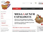 www.crazycatalogues.com.au has Launched! To celebrate we are offering 20% of your cart.