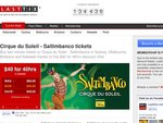 $40 Tickets to Cirque du Soleil Saltimbanco in Syd, Melb, Bris and Adel. Save $49