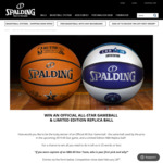 Win an Official 2019 NBA All-Star Gameball & Limited Edition Replica Ball Worth over $300 from Spalding