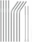 Set of 8 Stainless Steel Straws - $5.99 + Delivery ($0 with Prime/ $49 Spend) @ Direct From Factory Amazon AU