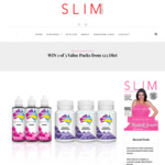 Win 1 of 3 123 Diet Value Packs from Slim Magazine