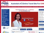 $50 Cash Back from BookChinaOnline.com.au for Online Booking per Adult Return Int’l Ticket ex AU