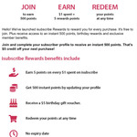 Free $5 Credit by Joining and Updating Profile with isubscribe