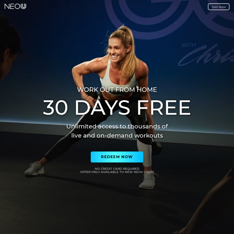 Free 30 Day Access to NEOU: Fitness Training Classes - OzBargain