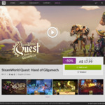 [PC] DRM-free - SteamWorld Quest: Hand of Gilgamech $17.99/Tooth and Tail $1.99/Vaporum $12.99 - GOG