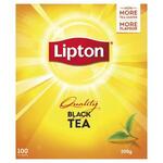 ½ Price Lipton Quality Black Tea Bags 100pk $2.50 @ Coles