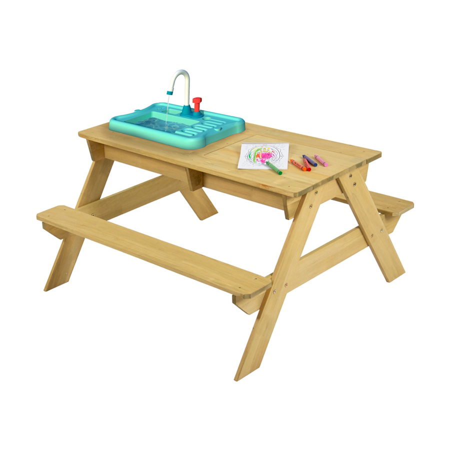 Kids Picnic Bench with Play Working Tap 49 Was 99 Delivery