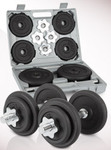1-Day.com.au - Spinlock 20kg Dumbbell Set Are Back and Cheaper! $34.99 + $8.99 Shipping