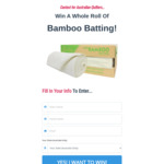 Win a Roll of Bamboo Batting from Sew Much Easier