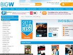$2 DVD's on Big W Website