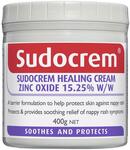Sudocrem Healing Cream 400g  $19.49 (Was $25) + Delivery ($0 with $50 Spend/ C&C) @ Chemist Warehouse