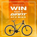 Win a Giant ATX Bike (Worth $549) from BARBERFIELD