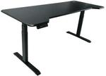 [Pre Order] Ergonomic Sit/Stand Desk Black 1800mm + Bonus Monitor Arm $499.95 (Was $850) + Shipping @ Retail Display Direct