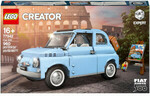 LEGO Creator Expert Fiat 500 Baby Blue Collectable Model (77942) $139.99 Shipped at Zavvi AU