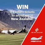 Win Air New Zealand Return Flights for 2 to New Zealand from Webjet
