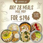 [NSW, QLD, VIC] Any 28 Meals Combo for $196 Delivered @ Cooked Up
