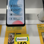 Optus realme C21 Mobile Phone & $30 Prepaid Pack for $49 @ Woolworths (Limited Stores)