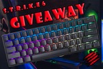 Win a Mad Catz STRIKE 6 60% RGB Gaming Mechanical Keyboard from Mad Catz