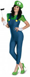 Super Mario Bros. Deluxe Luigi Female Adult Costume $49.27 (Was $110.95, Size Large Only) + $9.95 Delivery @ Costumes.com.au