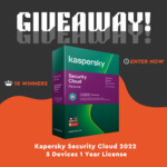Win 1 of 10 Kaspersky Security Cloud 2022 3 Devices 1 Year Licences from Device Deal