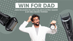 Win 1 of 2 Shavers (Panasonic 5-Blade Electric Shaver or a Beard Trimmer) worth $920 from Panasonic