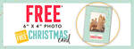 Free 6" x 4" Photo & Christmas Card @ Harvey Norman
