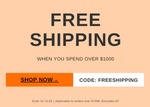 Free Shipping with Minimum $1000 Spend @ Flooring Online