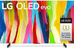 LG 42" C2 Self Lit OLED EVO 4K UHD Smart TV (2022) $1395 + Delivery ($0 C&C/ in-Store) @ JB Hi-Fi