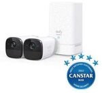 eufy Security Cam 2 Pro 2K Home Security System 2 Pack $597 + Delivery ($0 to Metro Areas/ C&C/ in-Store) @ Officeworks